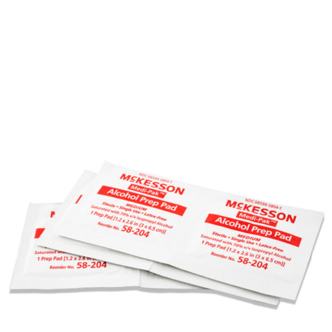 Alcohol Wipes 6 Pack